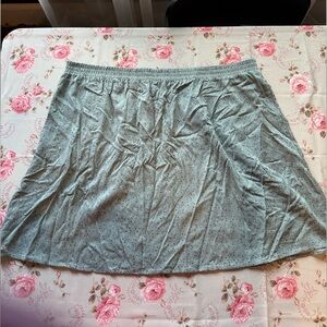 From Rachel Sage Green Polkadot Skirt